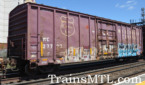 Car/wagon WC27727 right side / coté droit